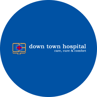 Down Town Hospital logo